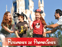Resumen de promociones Disney