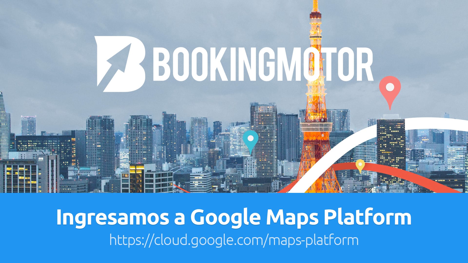 Cómo obtener la clave API de Google Maps, Bookingmotor Hoteles