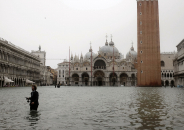 Problemas en Venecia por Inundaciones