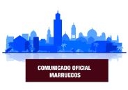 Comunicado  aliados oficiales en Marruecos 