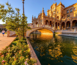 Andalucía, Portugal y Galicia con Madrid