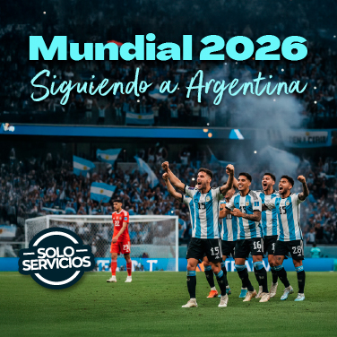 PARTIDO ARGENTINA VS ARGELIA | 16 JUNIO - SOLO SERVICIOS