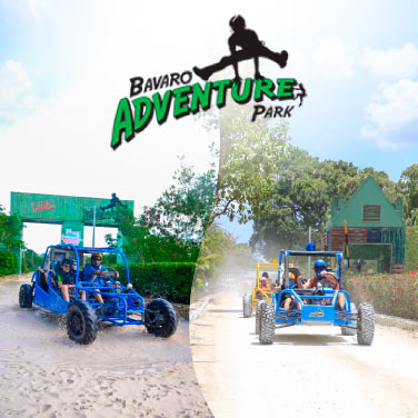 BÁVARO ADVENTURE PARK PUNTA CANA -  TOUR DE BUGGY
