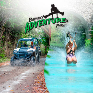 BÁVARO ADVENTURE PARK PUNTA CANA - TOUR DE POLARIS + ZIPLINE MEGA SPLASH