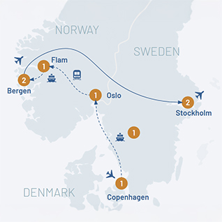 Tailor Made - Scandinavian Capitals & Fjords