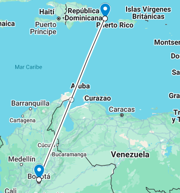 BLOQUEO BOGOTA - PUNTA CANA