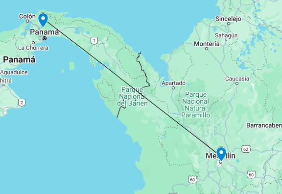 BLOQUEO MEDELLIN - PANAMÁ