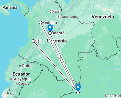 IMPUESTOS AMAZONAS 4N (DESDE BOG-CLO-MDE-PEI)