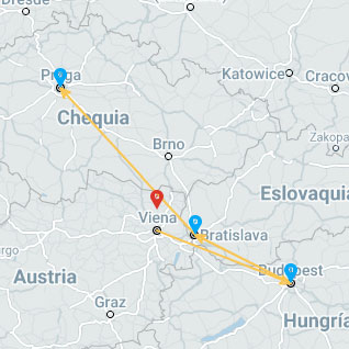 Viena, Budapest y Praga +i