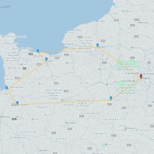 Brittany and Normandy