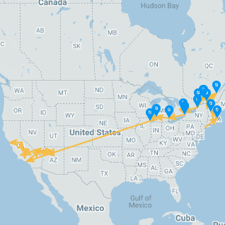 Essential East Coast and Unmissable West