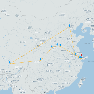 Roads of Tibet and Unforgettable China