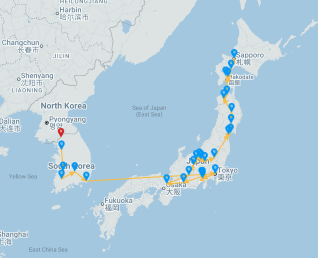 Scenic Korea and Japan’s Corners, Ending in Sapporo